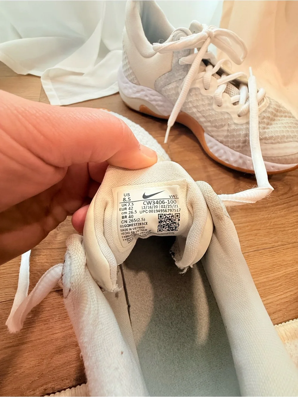 Nike Women's Renew Elevate 2 Summitt Sneakers in White Gum